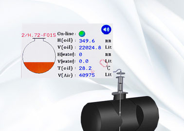 Indicatore di livello liquido di funzionamento facile del monitoraggio del combustibile della cisterna della stazione di servizio